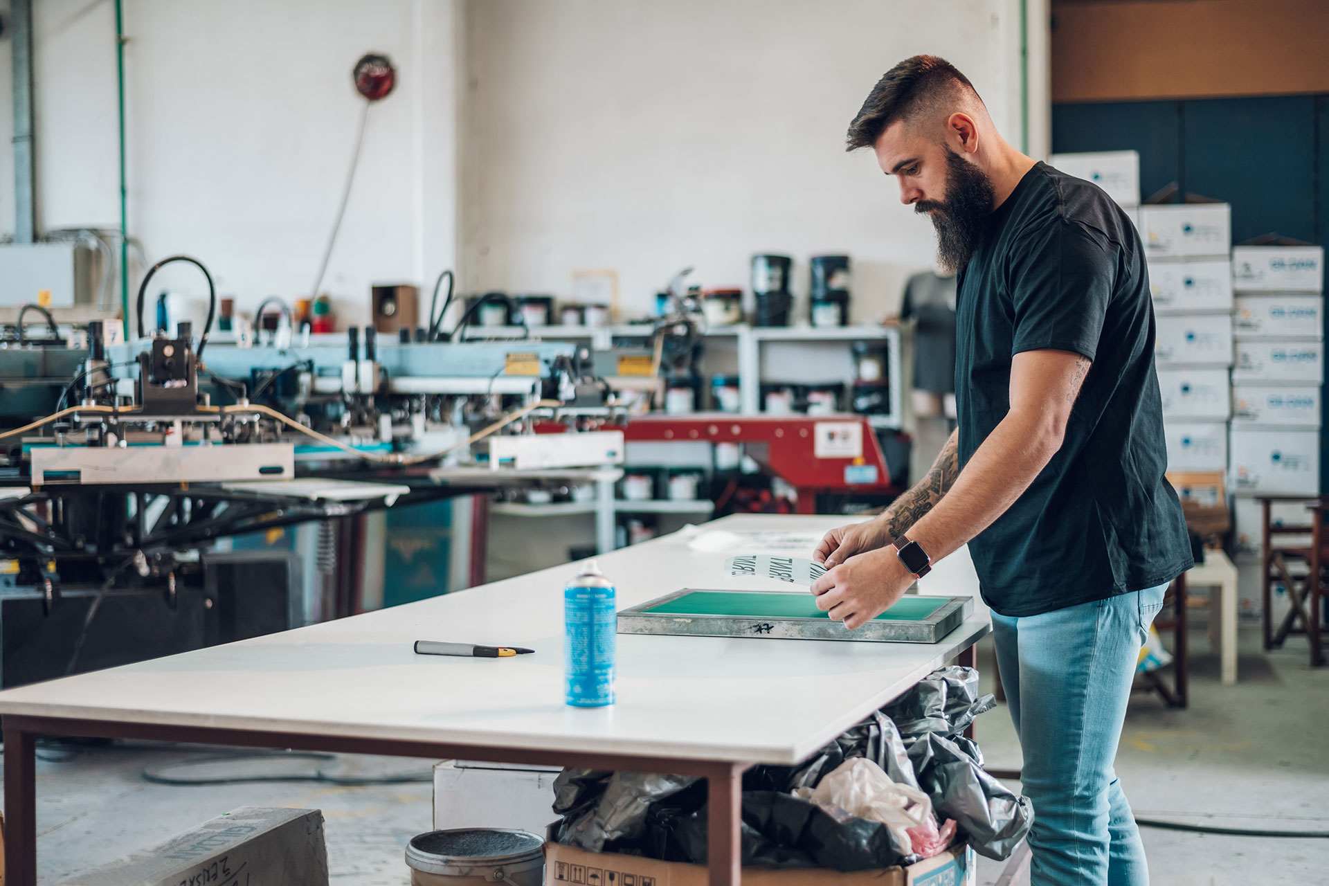 Estampado por Serigrafía Taller Grafitis